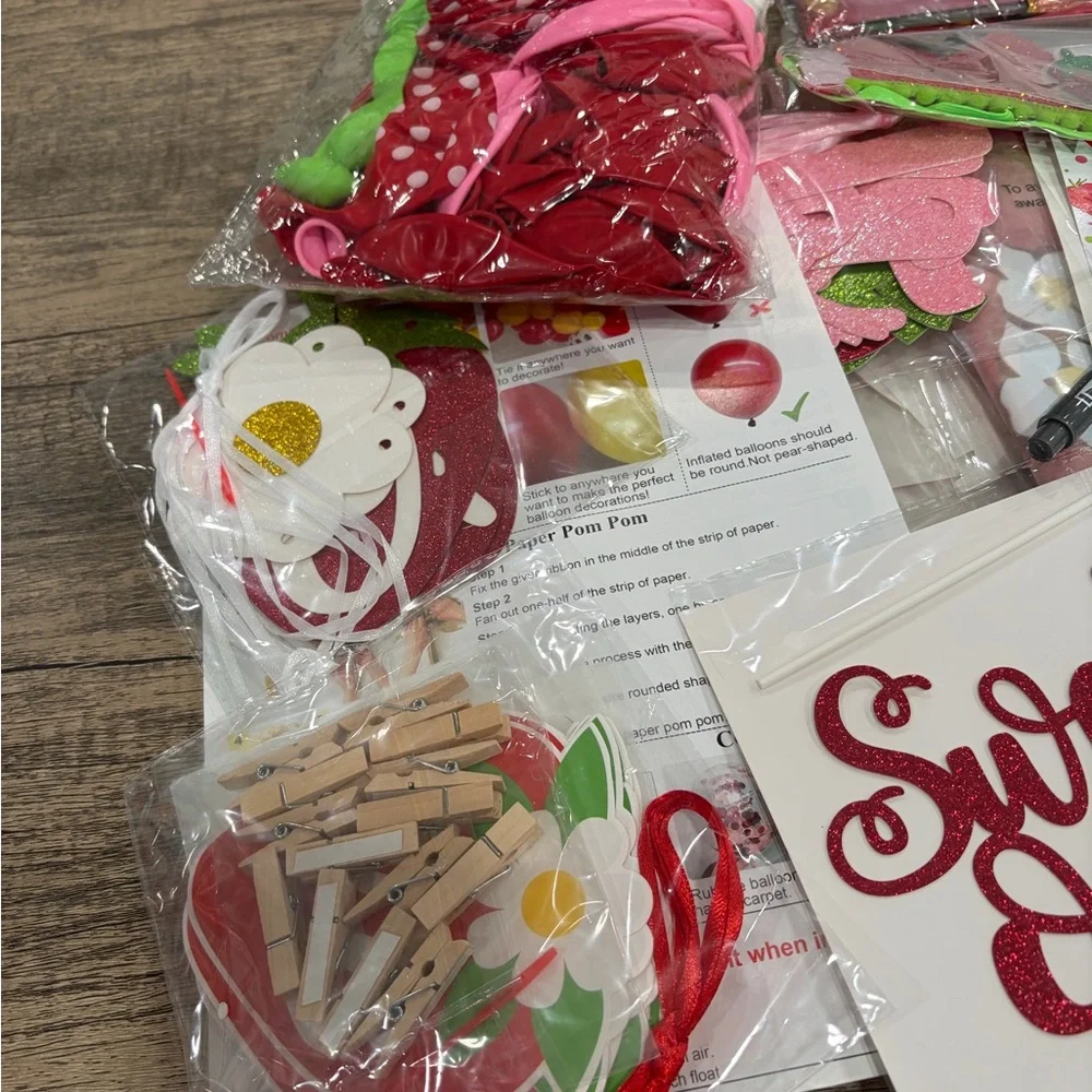 Sweet One Birthday Party Supplies Set